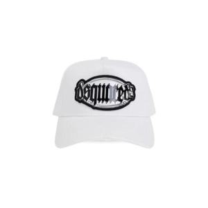 Dsquared2 로고 패치 디스트레스드 베이스볼 캡 BCW014305C00001 1062 TP934796186