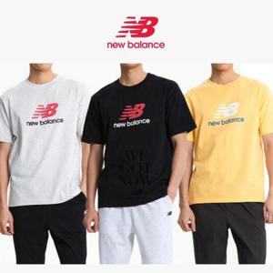 뉴발란스 남녀공용 기본로고 반팔티 NBNEF22401