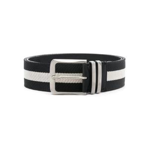 25 SS 발리 스트라이프 패널 가죽 벨트 MBB02FSI047 TP438793175