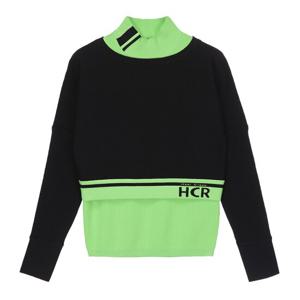 [힐크릭]여성골프니트 H232 보트넥크롭SW 1HCSWF2502B