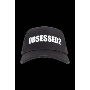 Dsquared2 로고 프린트 디스트레스드 베이스볼 캡 BCM092605C00001 M063 TP942249461