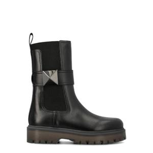 Valentino Garavani 원 스터드 비틀 라운드 토 부츠 3W2S0FY1IJW 0NO TP942285664