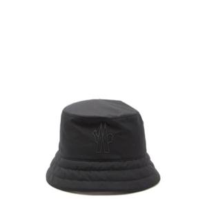 Moncler Grenoble 로고 프린트 버킷 모자 0983B0000153694 999 TP942397627