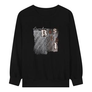 [베스띠벨리]로고 프린팅 밴딩 블라우스 BJBAI2426