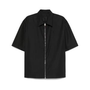 지방시 반팔 셔츠 BM615315L8 001 Black