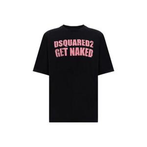 Dsquared2 로고 프린트 크루넥 티셔츠 S71GD1399S23009 900 TP943993423