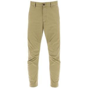 Dsquared2 버튼 디테일 테이퍼드 팬츠 S71KB0538S39021 808 TP944154819