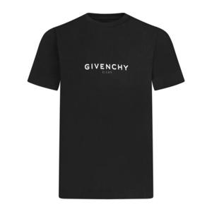 지방시 반팔 티셔츠 BM71533Y6B001 Black