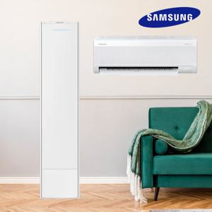 삼성 AI 인버터 무풍 갤러리 2in1 가정용 멀티 에어컨 19+6평 AF80F19D25WRS 실외기 리모컨포함
