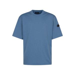 Moncler 로고 패치 크루넥 티셔츠 918C0003083927 714 TP944609461