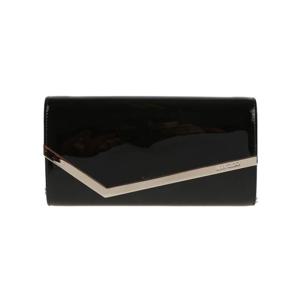 지미추 클러치 파우치 J000157030 001463 BLACK LIGHT GOLD