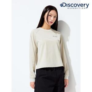 디스커버리 (DWMT44051_NBD) 우먼스 우븐 맨투맨 DXNW
