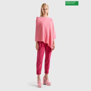 베네통 Drape Knit cape 3F_1235DU00T_74W