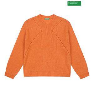 베네통 Crochet punching knitwear 3F_1268D103S_OR