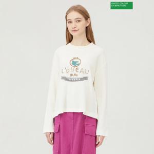 베네통 탬버린 티셔츠 BATS51361_OW