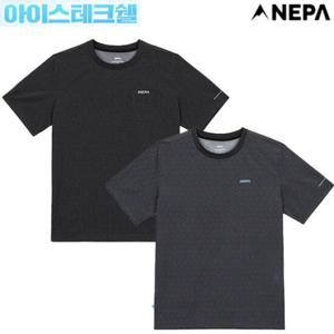 네파 [아이스테크쉘](7K35338) 남성 아이스테크쉘-V 지오 패턴 반팔티셔츠