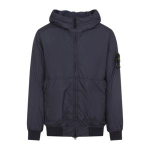 스톤아일랜드 잉크 블루 크링클 렙스 NY 패디드 재킷 K2S154100