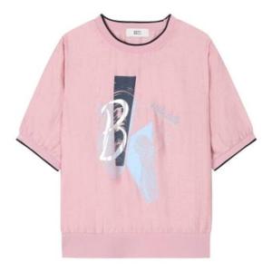 [베스띠벨리]린넨로고프린팅블라우스 BJBAH2443