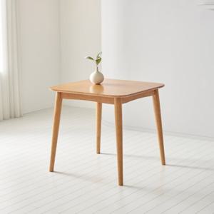 트리플 자연원목 2인식탁 테이블 80cm T196