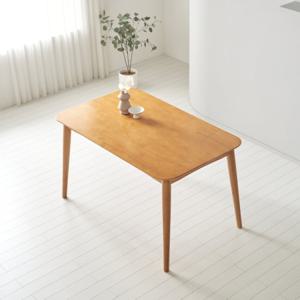 트리플 자연원목 4인식탁 테이블 130cm T197