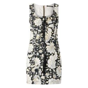 25 SS 로베르토 카발리 플로럴 레이스 미니 드레스 VQJ150DAP71 TP440939524
