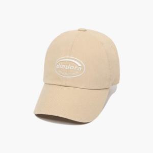 디아도라모자 AQS D4343LCP10BGS 와펜 볼캡 BEIGE