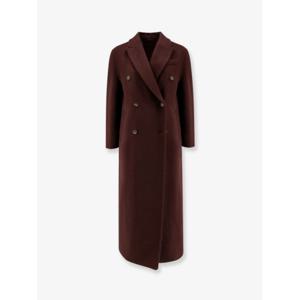 [BRUNELLO CUCINELLI] 라프리마 여성 코트 더블브레스티드 캐시미어 MD5039895 C4243 레드 wine /12