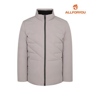 [올포유] 남성 사선 변형 퀼팅 구스 다운 점퍼 AMDJL9361-190_G