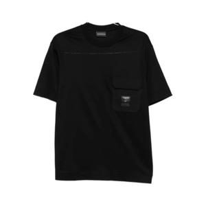 엠포리오 아르마니 반팔 티셔츠 EM002978 AF10761 UC001 BLACK B