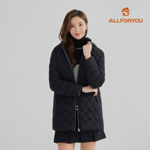 [올포유] [모델착장 K-DOWN 케이다운] 여성 후드 탈부착 핫멜팅 구스 다운 점퍼 AWDJL9361-199_G