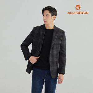 [올포유] [모델착장] 남성 울혼방 체크 자켓 AGKKL8431-505_G