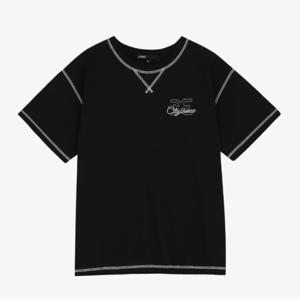 시티브리즈 시티 스티치 로고 반팔 티 BB CTG2TS15 BK