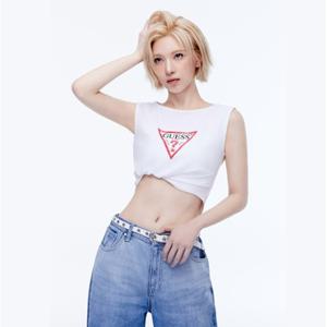 [게스(진)]여성 오리지널 삼각 나시 YP2K2450