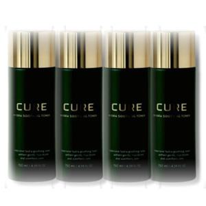 [뷰티나라] 김정문알로에 큐어 하이드라 수딩토너 130ml 4개