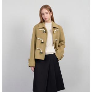 [시스티나][24 F/W] 떡볶이 단추 더플 핸드메이드 숏 코트 -AWHJKO41030