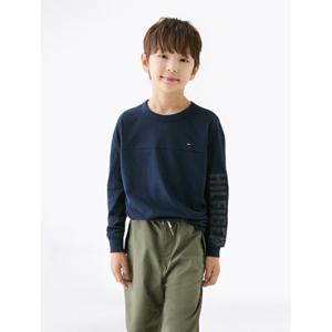 타미힐피거 키즈 T42F6KKO110BT1 슬리브 프린트 티셔츠