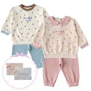 선물추천 [밍크뮤HP]25년F W(BL)아미띠에비트상하세트+(PK)아미띠에튤립상하세트 2종택일(35A70-672-01 02)