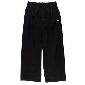[데상트] 와이드핏 여성 쉬폰 우븐 팬츠 SP322UPT79 BLK