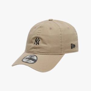 뉴에라모자 IQC 14205770 MLB 뉴욕 양키스 워시드 미니 로고 언스트럭쳐 볼캡 카멜