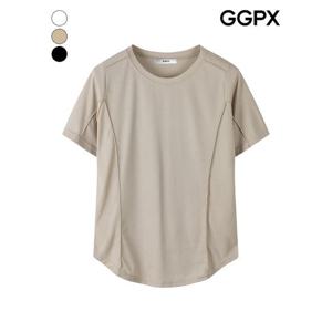 [GGPX]라운드넥 절개 티셔츠 (GP7TS033F)