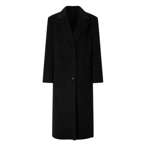 질스튜어트 뉴욕 여성 24FW 블랙 포캣 울캐시미어혼방 코트 WJCO4D130BK