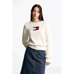 [타미힐피거종합관] 여성 아메리카 플래그 크루넥 스웨터 (T22F6KTO032WT1 Z00)
