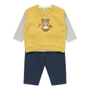 블루독베이비 10 25FW (YE) 큐트베어 VEST 3SET (45A13611020)