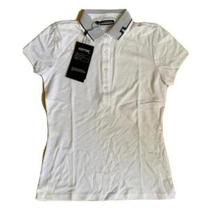 240357 J Lindeberg 여성용 Eivy 골프 폴로 셔츠 GWJT04629 0000 화이트 스몰 NWT