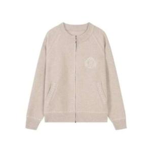 [베스띠벨리]로고 자수 집업 니트 가디건 BJCCX2977 BJC2977
