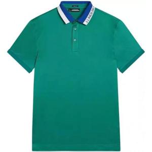 240131 J Lindeberg 남성용 Ben Regular Fit 골프 폴로 GMJT08558 M501 그린 미디엄