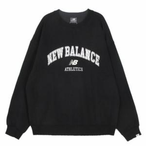 뉴발란스 티셔츠 IST 공용 아치형 그래픽 기모 맨투맨 세미 오버핏 NBNCFCO133_19
