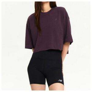 뉴발란스 티셔츠 IST 여성 WT43536 스몰로고 오버핏 반팔티 NBNEE4S082_75