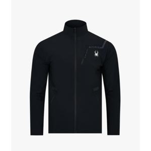 스파이더 남성 냉감 트레이닝 스탠드 넥 집업 B1 SPKMCNFT206M BLK
