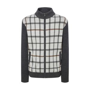 닥스 골프 남성 24FW 스테디셀러경량 다운 집업 니트 (GRAY) WGSW4D852G2